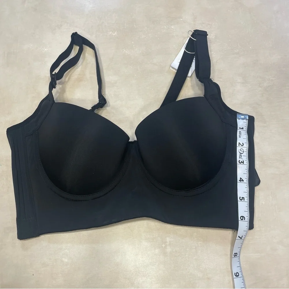 Fall sweet Black Contour Bra with Adjustable Straps and Underwire size 36 C